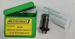 86281 REDDING PROFILE CRIMP DIE - 32-20 WINCHESTER - BRAND NEW - FREE SHIP - Picture 1 of 2