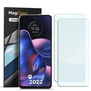 2 Pack Motorola Edge Plus 2022 Screen Protector Tempered Glass UHD Guard - Picture 1 of 7
