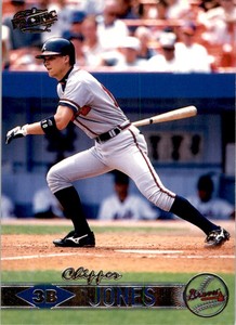 1999 PACIFIC CHIPPER JONES ATLANTA BRAVES #32 X