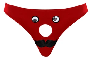 Male Power Pak705 Mr Nose Bikini, Red, One Size - Picture 1 of 2