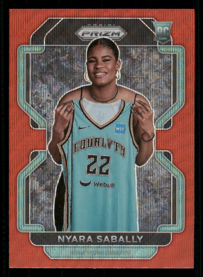 2022 Panini Prizm WNBA Prizms Ruby Wave #185 Nyara Sabally - Image 1 of 2