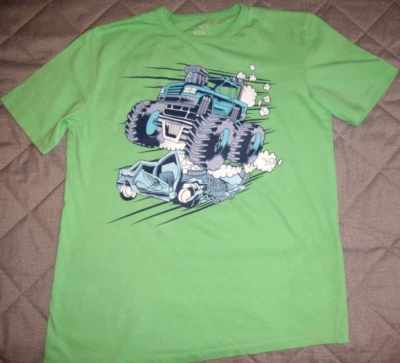 CHILDREN'S PLACE: Camiseta manga corta Monster Truck para niños XL/TG 14 Foto 1 de 3