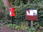 Photo 12X8 Little Bealings Village Notice Board And Bealings Holt Postbox Wo C2011