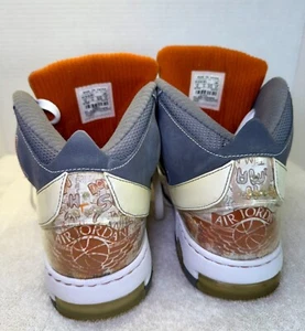 Nike Air Jordan 22 XX2 Basketballschuhe 331819-081 Größe 13 Grau Orange Retro - Bild 1 von 8
