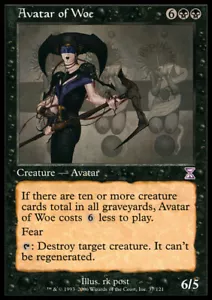MTG AVATAR OF WOE EXC - AVATAR DELLA DISTRUZIONE - TSP - MAGIC - Foto 1 di 1