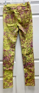 Joes Jeans Skinny Ankle Womens Green & Pink Floral Mid Rise Size 25 - Picture 1 of 9