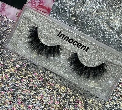 1 Pair Mink Lashes Mink Eyelashes Natural Hair 25mm Lashes Wispy Fluffy USA SELL - Image 1 of 2
