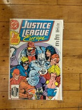 DC  Justice League Europe #1 1989