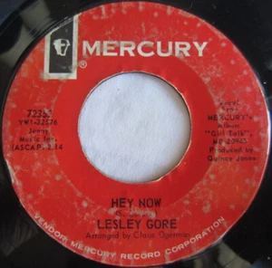 Lesley Gore – Hey Now, Vinyl, 45rpm, 1964, Very Good condition - Picture 1 of 2