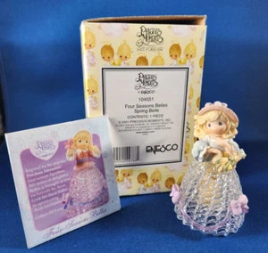 AVON Precious Moments Figurine Spun Glass Spring Belle Four Seasons Enesco NEW - Picture 1 of 4