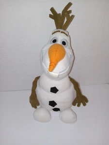 Disney Frozen Olaf Stuffed Plush 12" White - Picture 1 of 4