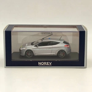 Norev Renault Megane R.S. 1/43 Coche modelo diecast gris Gendarmerie Bri 2010 - Imagen 1 de 7