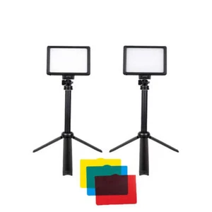 5.5" LED Photography Video Youtube Zoom Lighting Desk Home Kit - Crystal Air - Picture 1 of 20