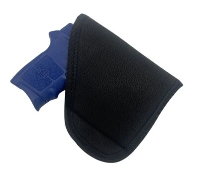 MADHOUSE Leather Pocket Gun Holster for Sig Sauer P238 Compact Pistol With or W/O Laser