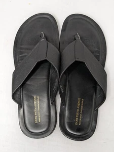 Saks 5th Avenue Leder Flip Flop M6931 Italien Herren 11,5 - Bild 1 von 10