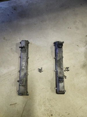 98-05 LEXUS GS300 IS300 SC300 2JZ-GE VVTi JUEGO DE CUBIERTAS DE VÁLVULA DE MOTOR PAR OEM Foto 1 de 4