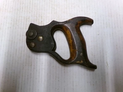 Hand Saw Hack Saw Handle Vintage Woodworking Tool - Image 1 of 4