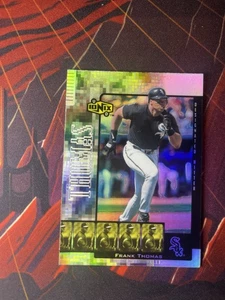 ERROR Frank Thomas - 2000 UD Ionix Reciprocal RARE SP Kenny Lofton Back - Picture 1 of 3