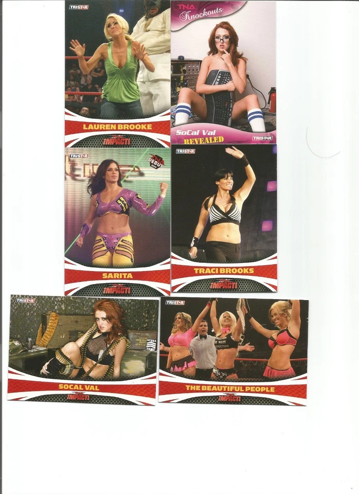 2009 TriStar TNA Pick Your Card Buy 4 or more and save 25% - Image 1 of 1