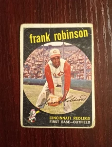 1959 Topps #435 Frank Robinson Cincinnati Redlegs HOF (FR-GD) - Bild 1 von 3