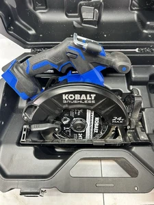 Sierra circular inalámbrica Kobalt 24V XTR 7-1/4" (SOLO HERRAMIENTA) - Imagen 1 de 14