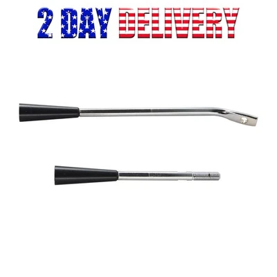 New Steering Column & Turn Signal Lever Chrome Fits 1967-1976 Chevy C10 GMC Foto 1 de 4