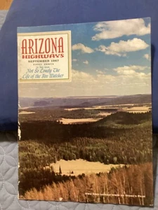 Arizona Highways, September 1967, "HIGH CHAPARRAL TV SHOW", HERVORRAGENDER ZUSTAND/KOSTENLOSER VERSAND - Bild 1 von 17