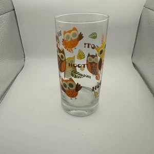 Glasbecher mit Eulenmotiv - Bild 1 von 3