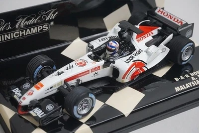 1:43 MINICHAMPS 400050104 BAR Honda 007 Malaysian GP 2005 #4 model car - Image 1 of 4