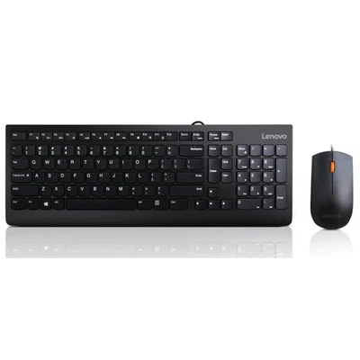 Lenovo 300 USB Combo Keyboard & Mouse - US English (103P) (GX30M39606) - Image 1 of 4