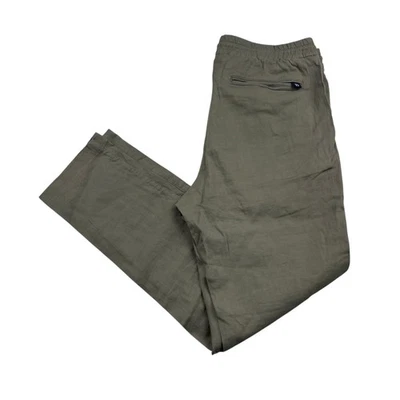 Boggi Milano Men's Stretch Waist Lounge Beach Pants Brown • Size 46 | 32x28 - Image 1 of 4