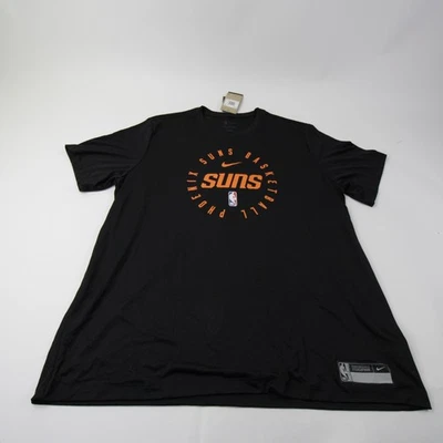 Phoenix Suns Nike NBA Authentics Dri-Fit Camisa Manga Corta Para Hombre Negra Nueva Foto 1 de 3