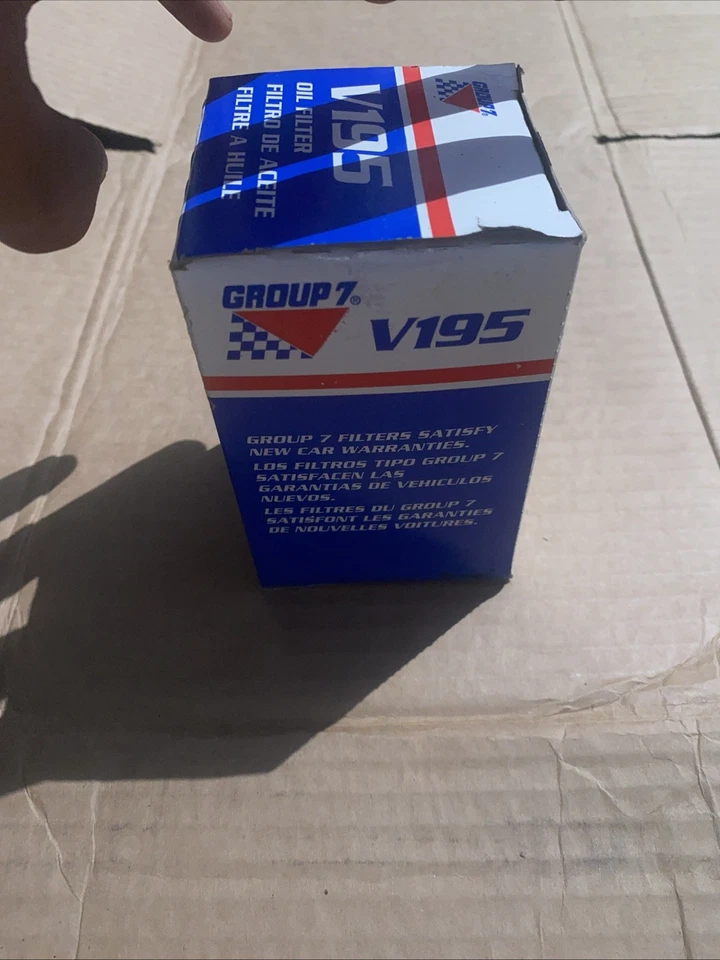 Фильтр Group 7 V195 от Purolator - масляный фильтр двигателя - Изображение 1 из 4