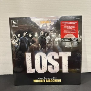 LOST Season 2 Soundtrack 2LP Black Smoke Vinyl Sealed Varese Sarabande - Picture 1 of 4