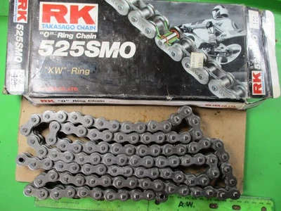 RK Takasago O-Ring Motorcycle Chain 102 links🔥Size 525 SMO🔥No Master🔥NOS - Image 1 of 3
