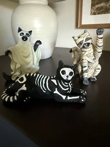 Hamilton Collection Blake Jensen's All Meow-llow Eve 3er Set - Bild 1 von 7