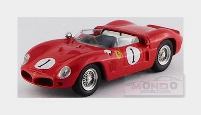 1:43 MODELO ARTÍSTICO Ferrari 246 Sp #1 2Nd 3H Daytona 1962 Hill Rodriguez Rojo ART371 M Foto 1 de 2