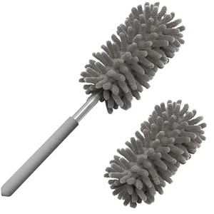 Microfiber Duster for Cleaning, Hand Washable Dusters with 2pcs Replaceable M... - Picture 1 of 6
