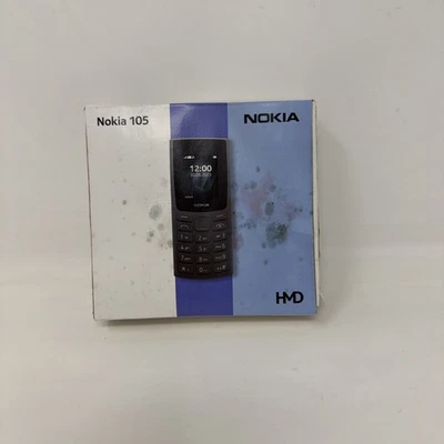 Nokia 105 - Black (Unlocked) Mobile Phone (Dual SIM) - Image 1 of 4