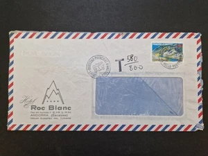 Andorra 1988 Postage Due Cover #C65446 - Picture 1 of 1