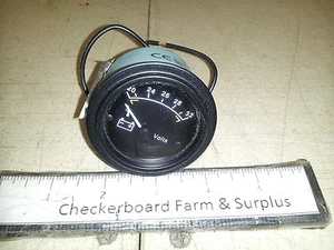 NOS Teleflex Voltmeter 53487 20-32V 6625012853368 Forklift 1000M - Picture 1 of 1