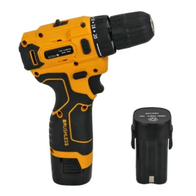 Electric Screwdriver Lithium Electric Drill Rechargeable Household Screwdriver - Image 1 of 4
