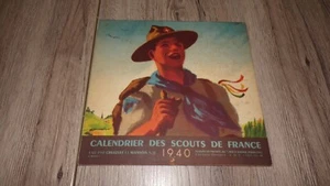 Calendrier - Scouts de France 1940 - Robert Manson - Picture 1 of 12