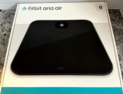 Fitbit Aria Air NUEVA Báscula Digital de Peso Corporal Inteligente Bluetooth FB203BK - Negra Foto 1 de 4
