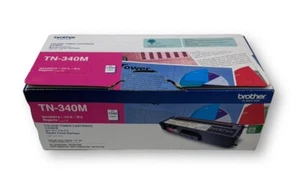 Brother TN340 Magenta Toner Cartridge Regular 1,500 pages Opened Never Used - Bild 1 von 6