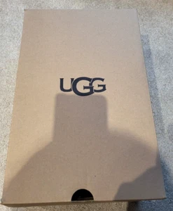 UGG Empty Gift Slipper Box Description on box UGG W Classic Slipper II UK7 Brown - Picture 1 of 9