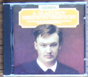 A. GLAZUNOV Symphony No. 4 & No. 5 CD (1987) USSR MoC Symphony Orchestra Olympia - Picture 1 of 3