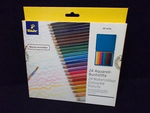 24 matite colorate acquqarell, (26 pezzi), NUOVE. #K-334-10 - Foto 1 di 2