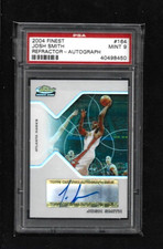Josh Smith '04-05 Topps Finest REFRACTOR Auto Rookie RC /179 PSA 9 MINT J-SMOOVE