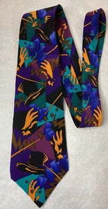 The Beatles MEN'S TIE PURPLE/MAGICAL MYSTERY TOUR W: 4" L: 55" - Picture 1 of 9